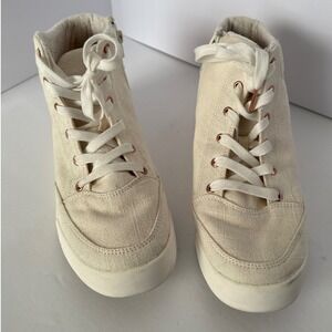 Roxy Surf High-top Women 10 Athletic Streetwear Sport Shoe Athleisure Minimalist